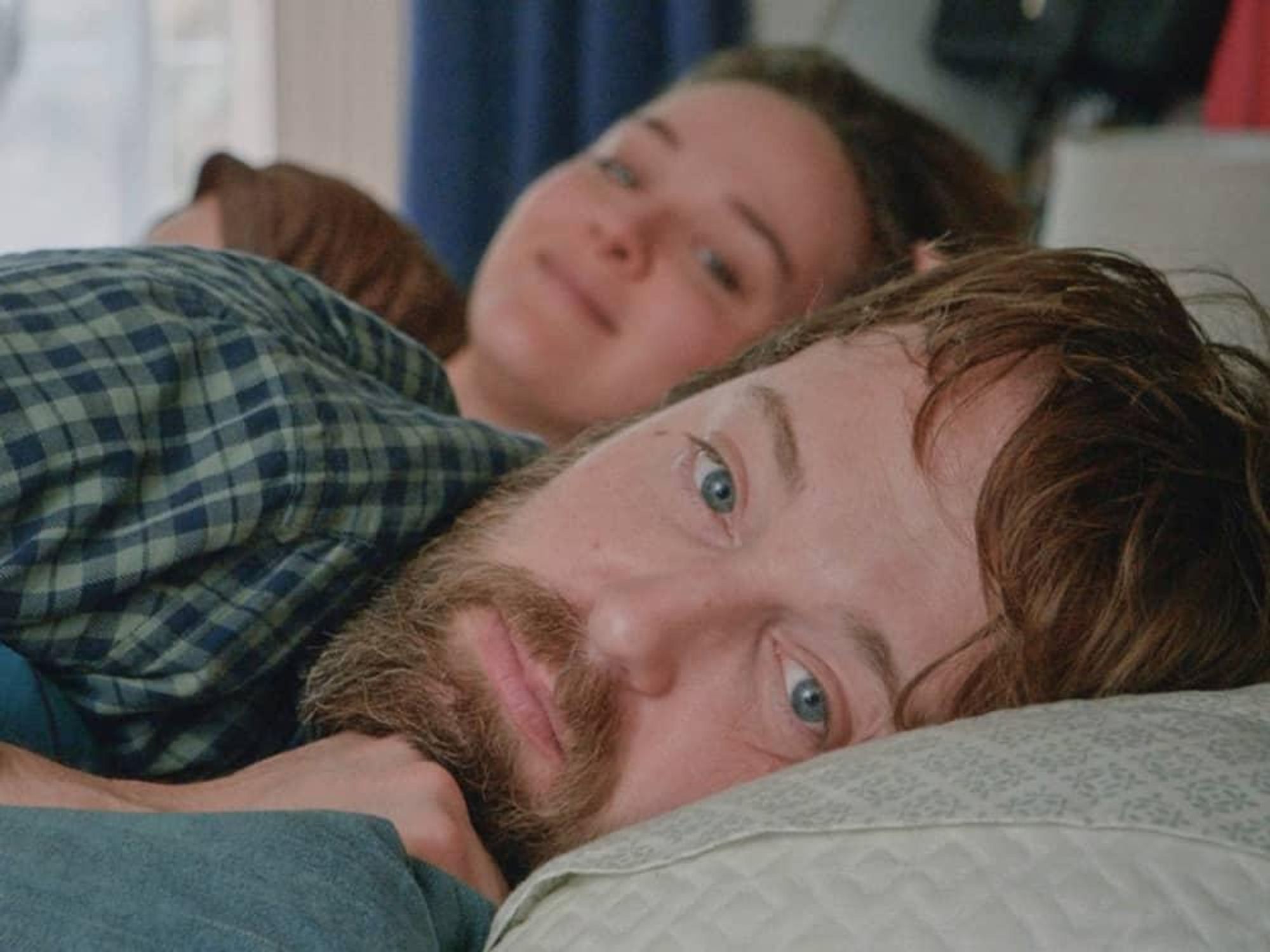 Jess Weixler and Joshua Leonard in Fully Realized Humans