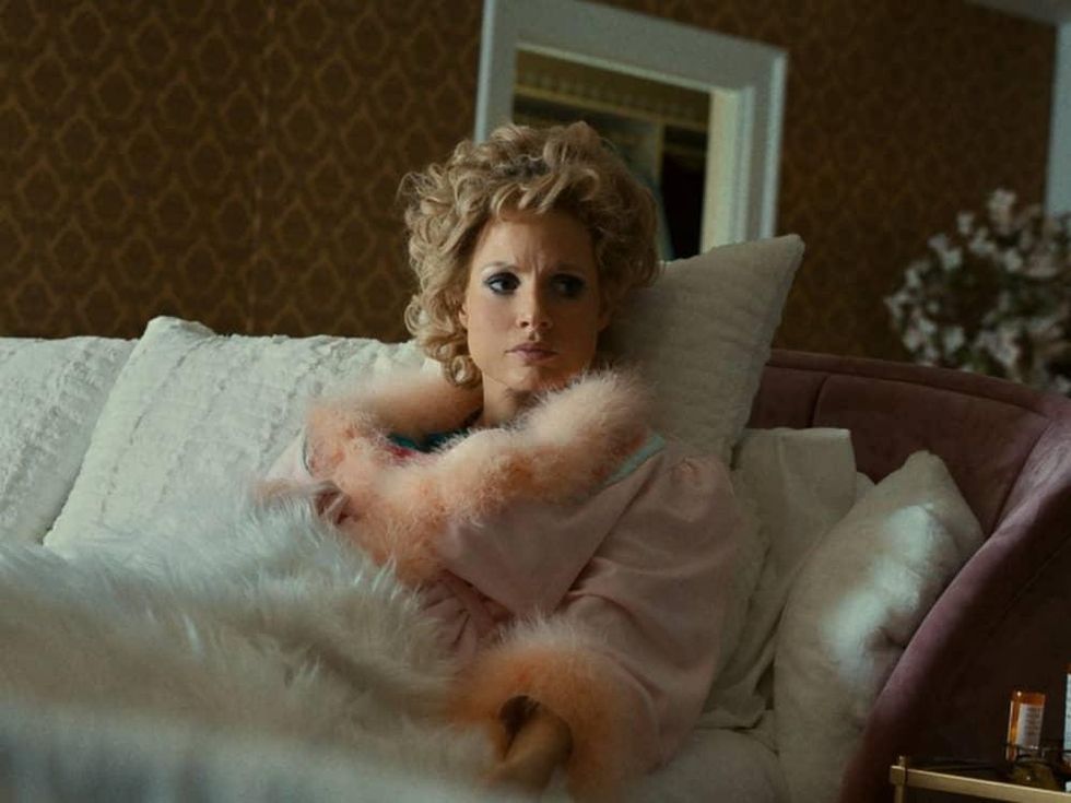 Jessica Chastain in The Eyes of Tammy Faye
