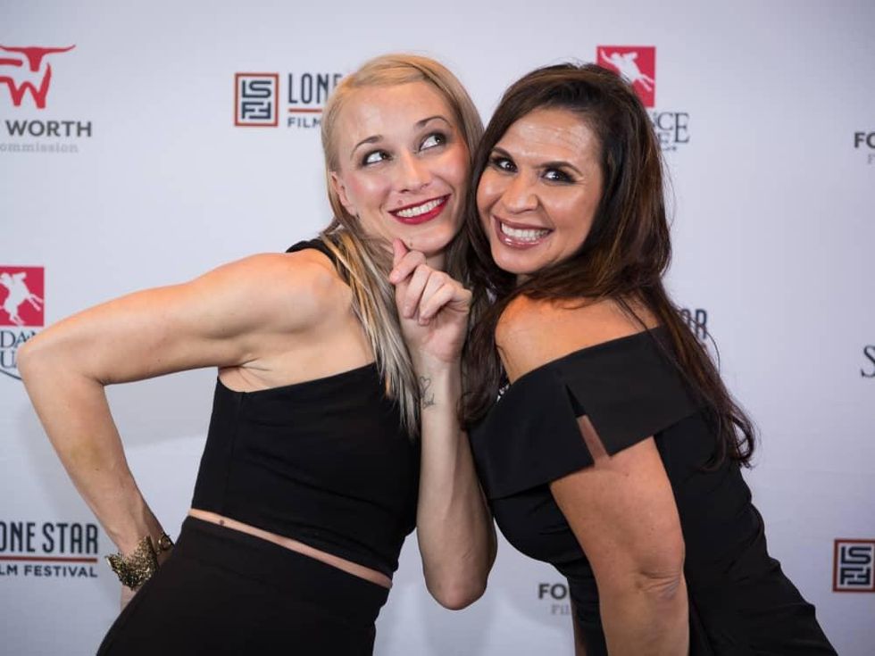 Jessica Spawn, Alice Martinez, Lone Star Film Festival Ball