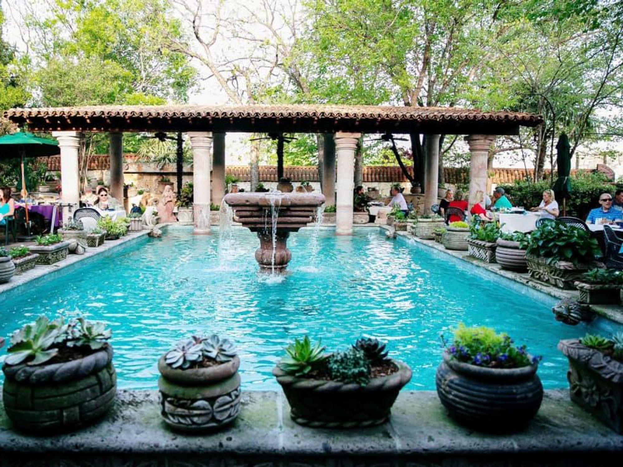 Joe T. Garcia's patio limited capacity