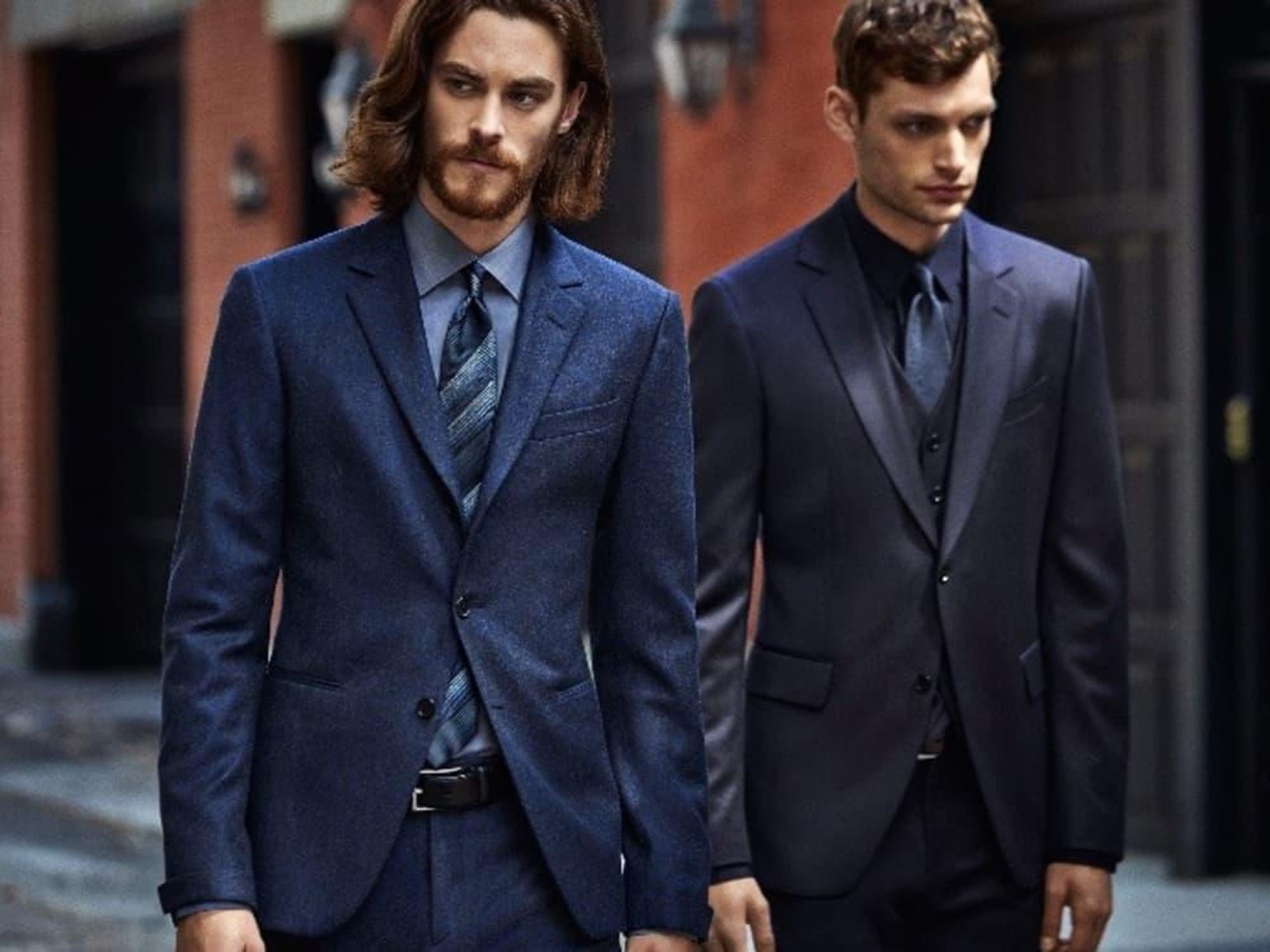 John Varvatos dark suits