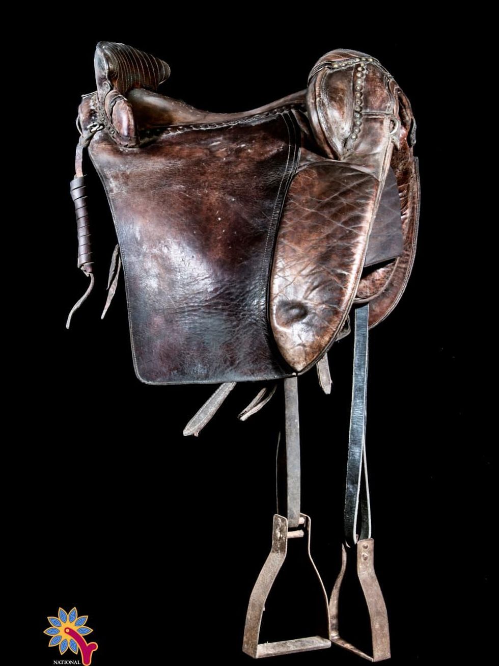 Jon Snow Game of Thrones saddle, Cowgirl Museum