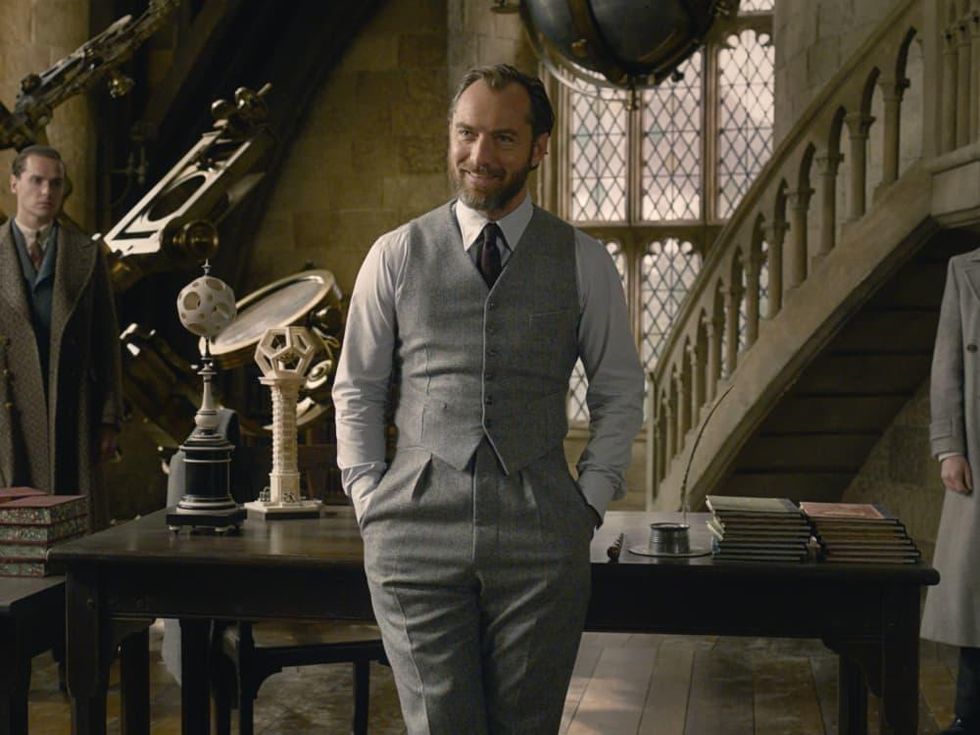 Jude Law in Fantastic Beasts: The Crimes of Grindelwald