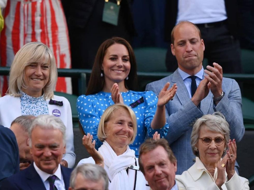 Kate Middleton, Prince William, Duke Duchess Cambridge, royals Wimbledon
