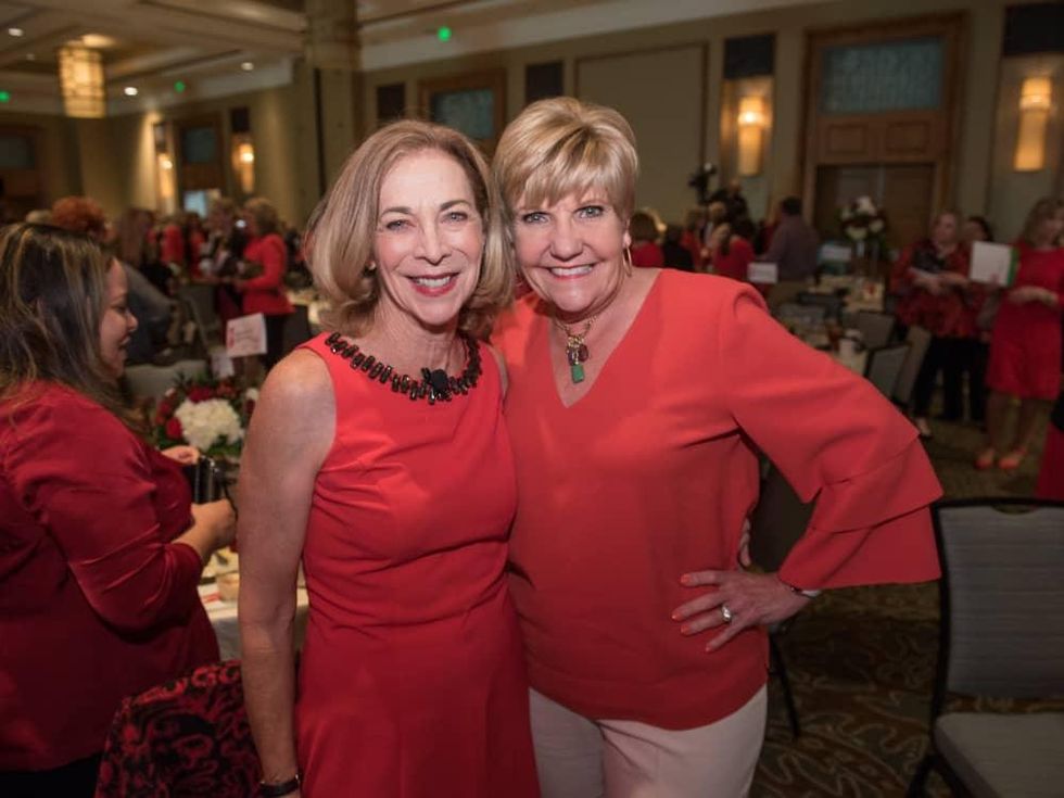 Katherine Switzer, Mayor Betsy Price, Go Red for Women Fort Worth 2018