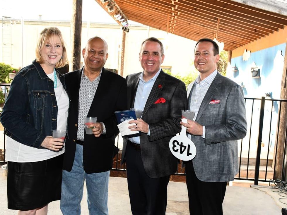 Kathryn Allen, Sorosh Ahmed, Larry Cannon, Keith Cannon, Tarrant Heart Ball