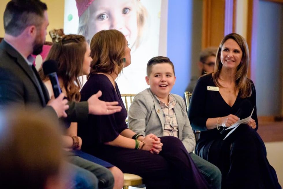 kathy and brody, St. Jude Celebration at Sundown