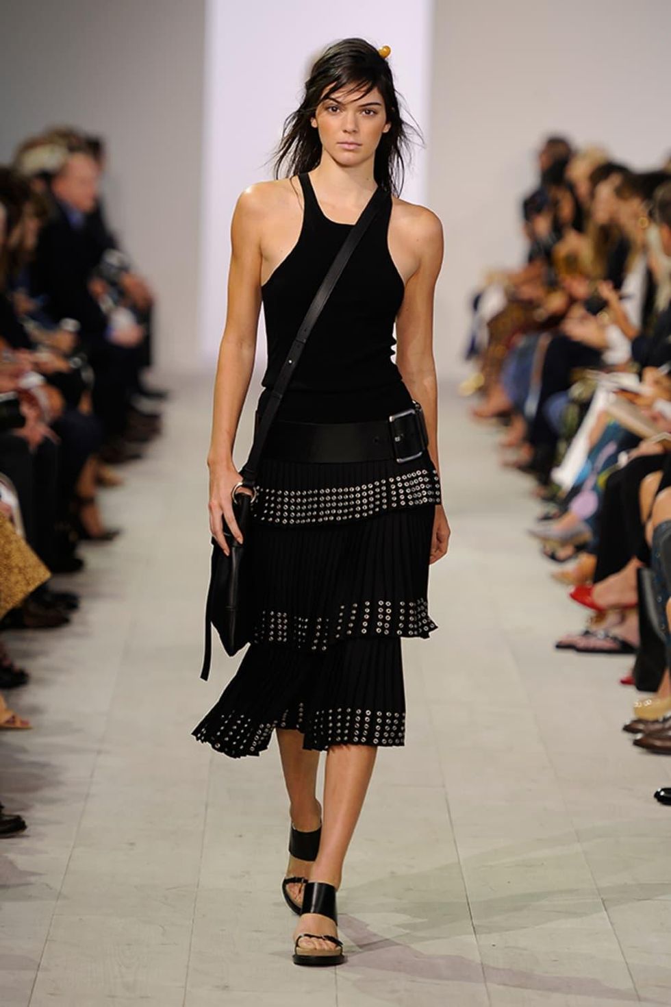 Kendall Jenner in Michael Kors spring collection 2016