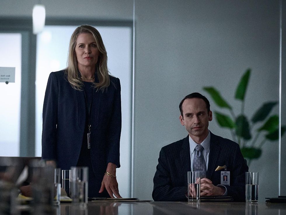 Kim Dickens and David Lavine in The Good Nurse