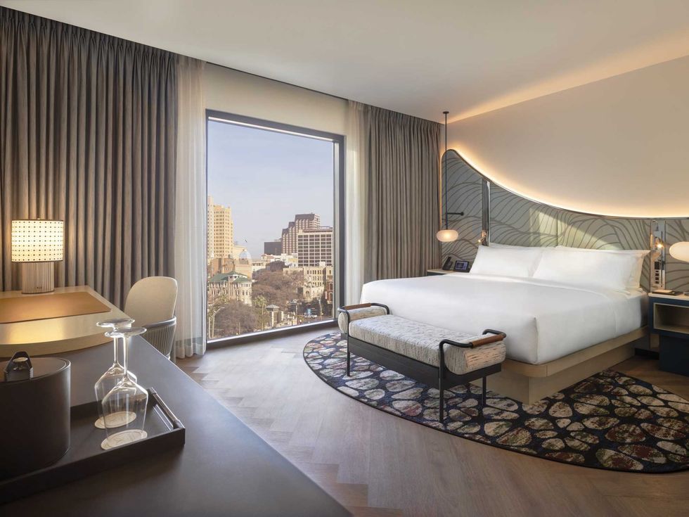 King guest room at The Monarch San Antonio