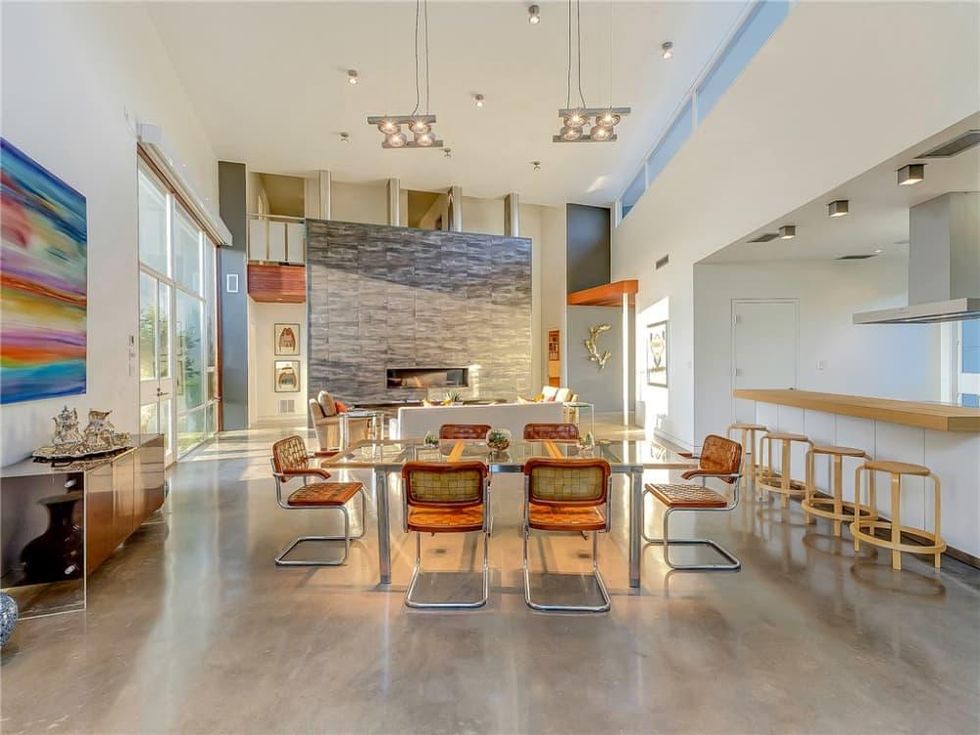 Kitchen and dining at 6628 Sahalee in Fort Worth