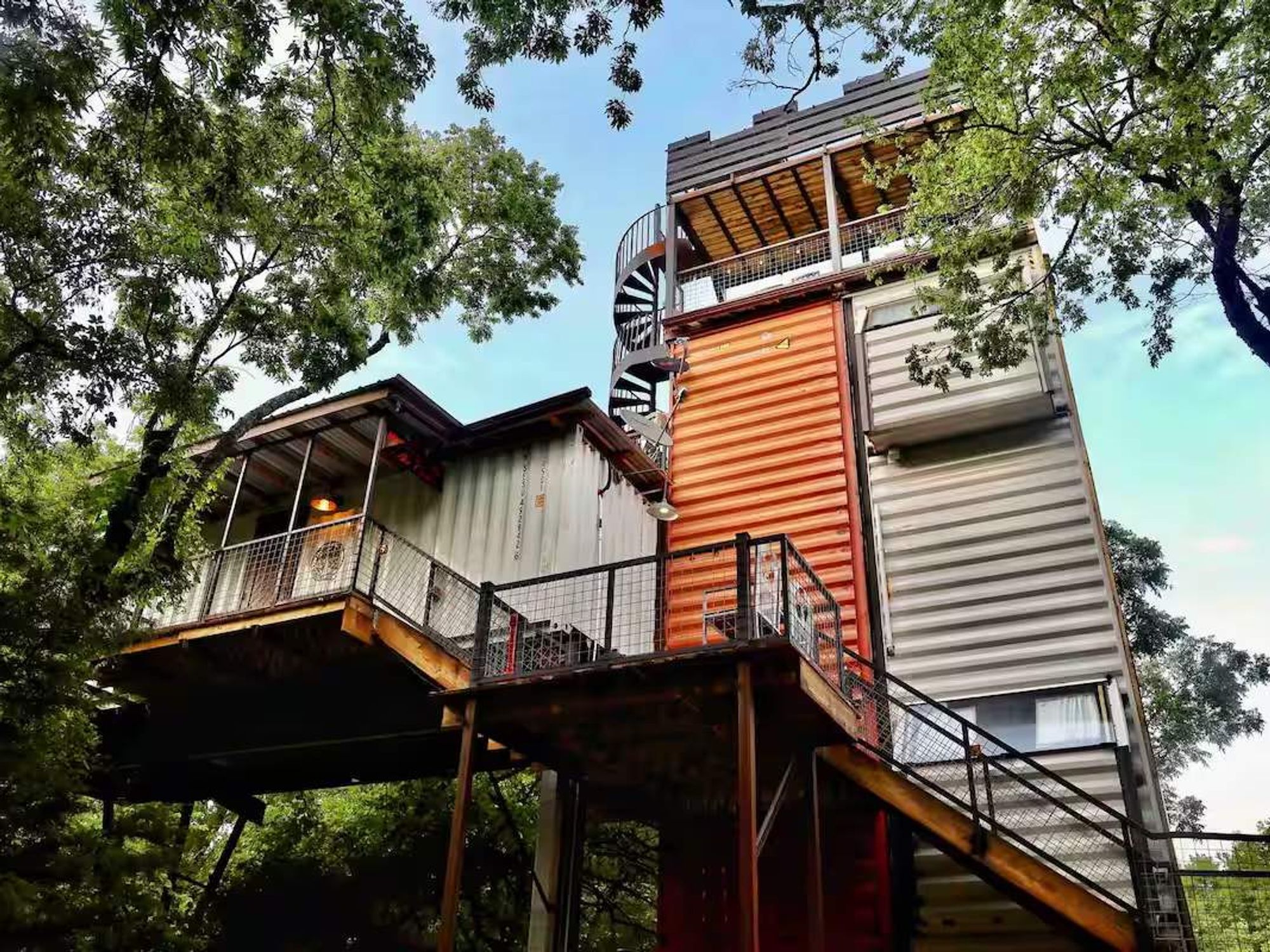 Ladonia Air Castle Treehouse Airbnb