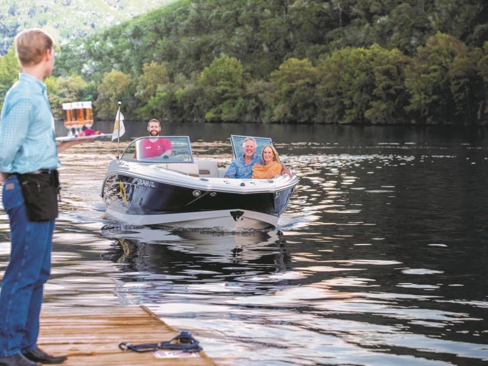 Lake Austin Spa water taxi