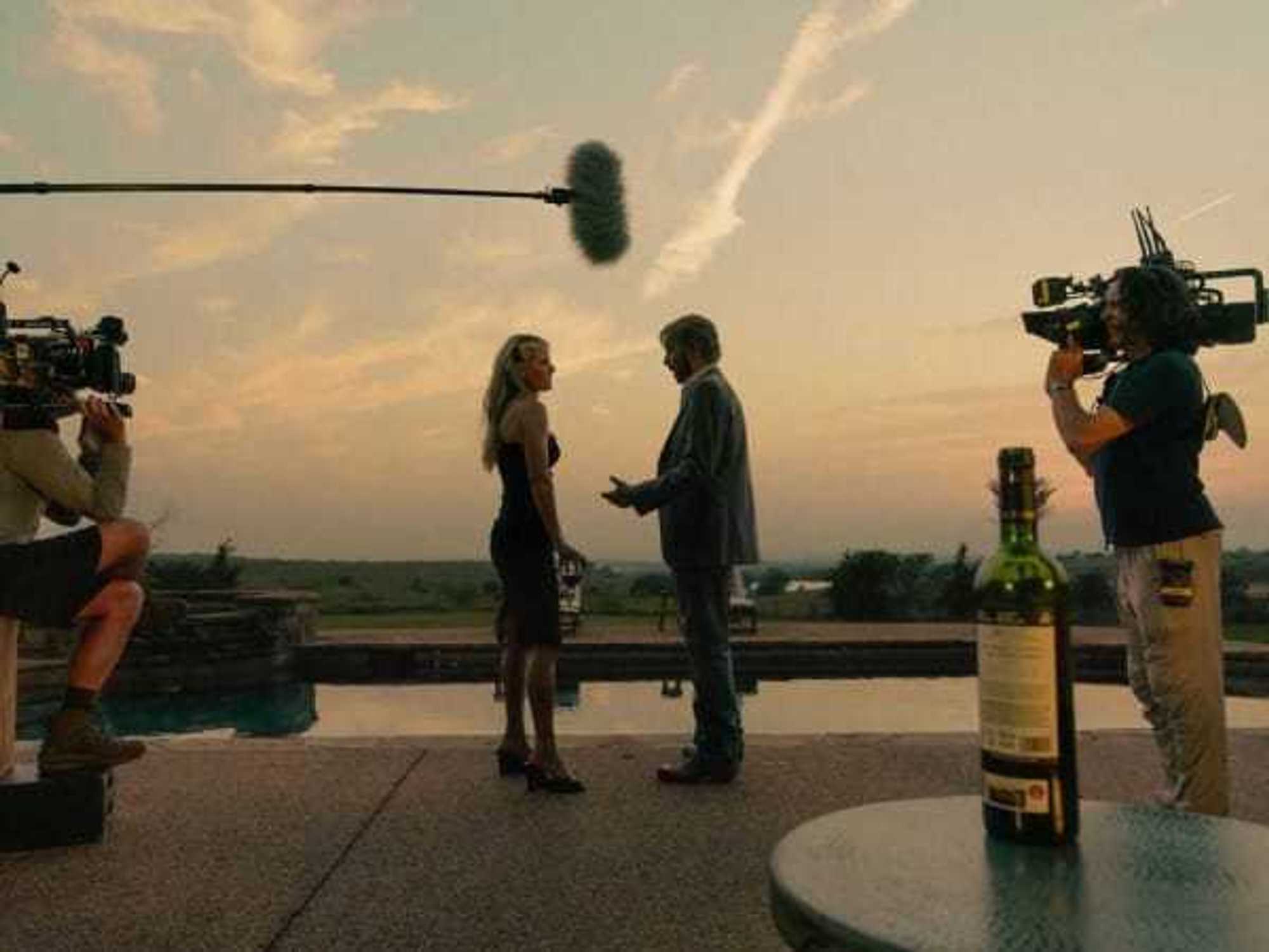 Landman filming Fort Worth