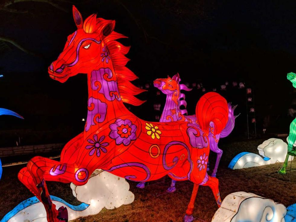 Lanterns in the Garden