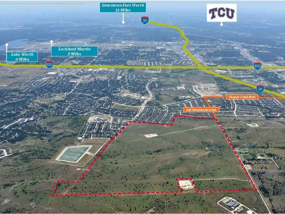 LGI Homes community west Fort Worth