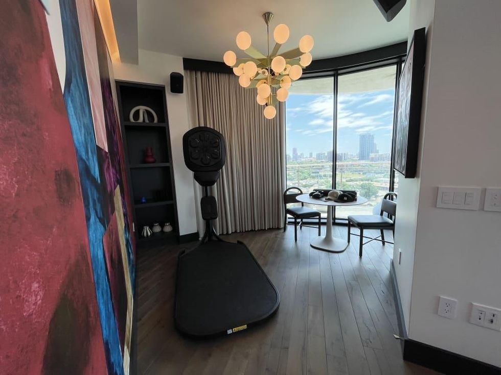 Liteboxer at Virgin Dallas