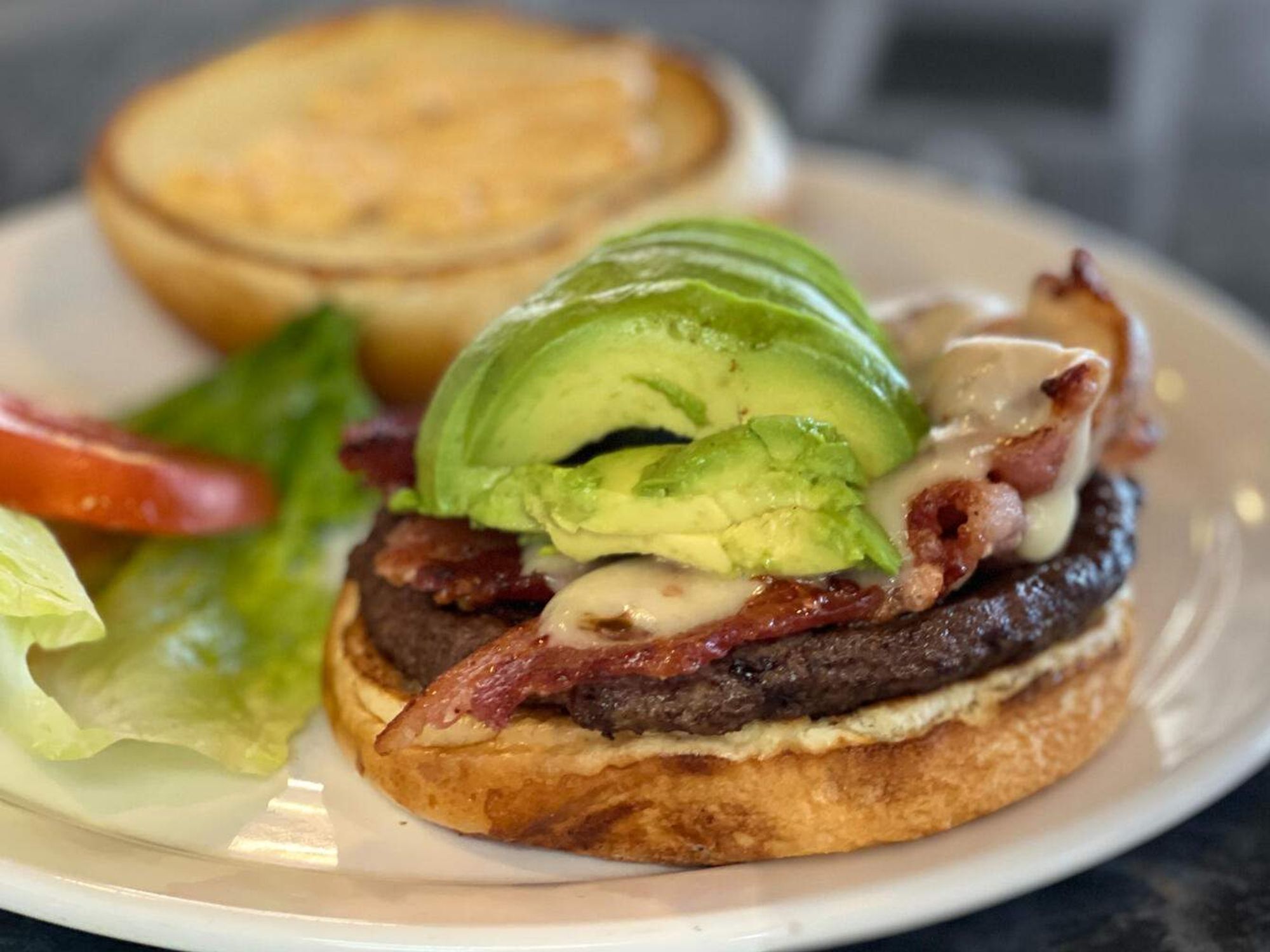 Lone Star Cafe bacon burger