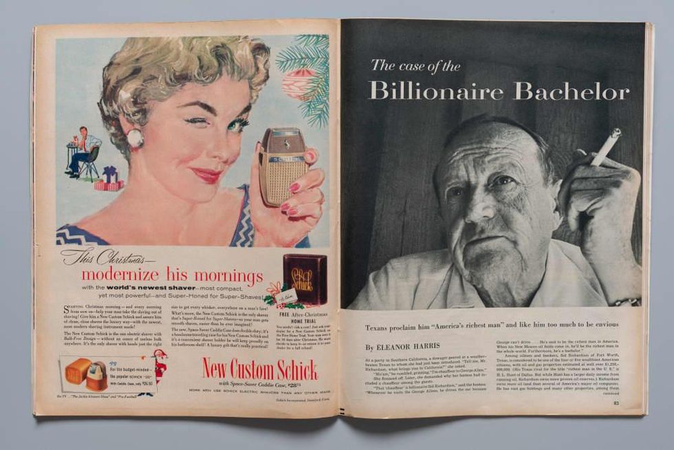 Look Magazine article Sid Richardson