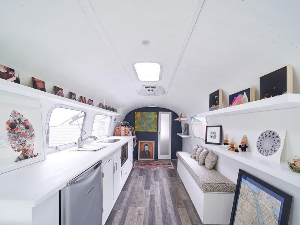 Lottie Mae Lounge mobile art gallery