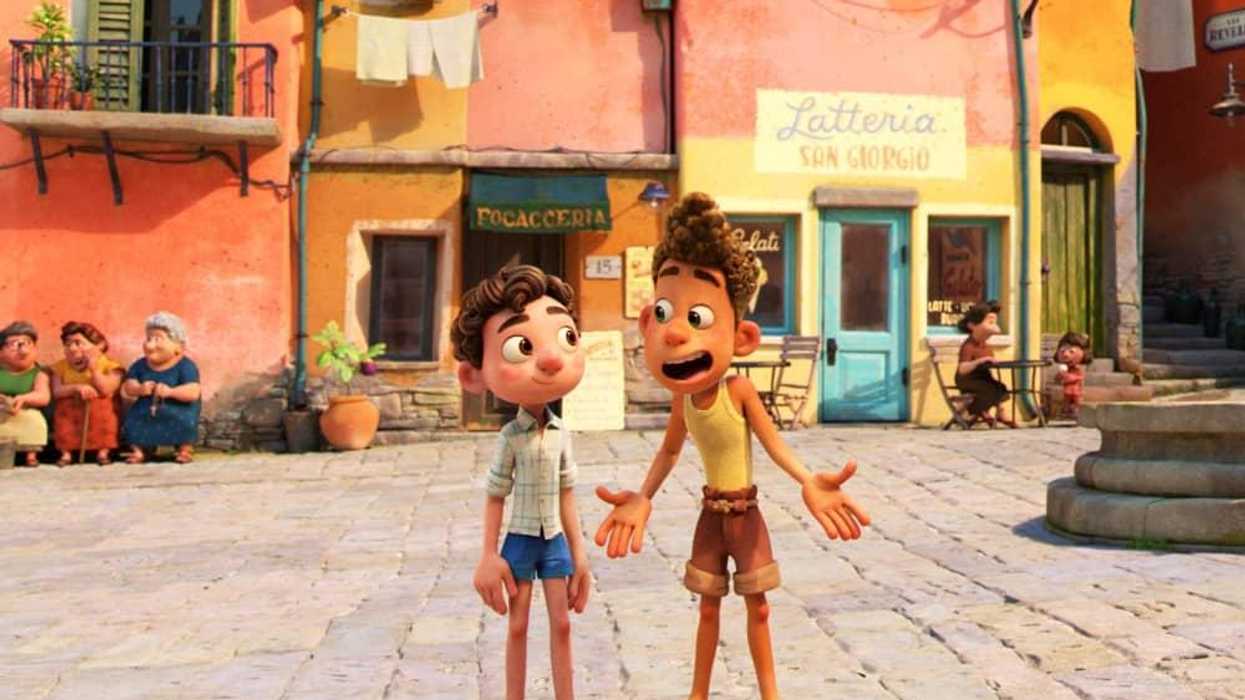 Luca (Jacob Tremblay) and Alberto (Jack Dylan Grazer) in Luca