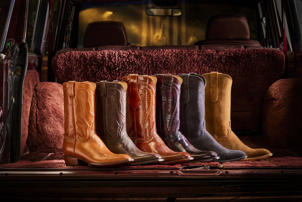 Lucchese Bootmaker just launched a special custom collection in collaboration\nwith Chris Stapleton.
