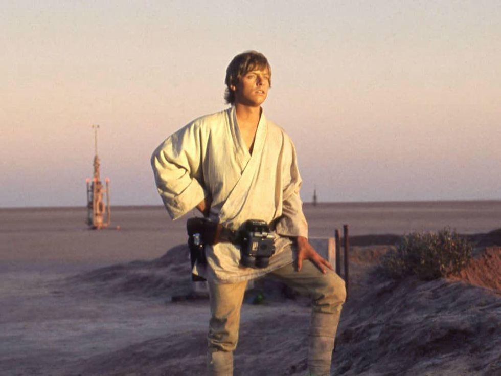Luke Skywalker in Star Wars: A New Hope