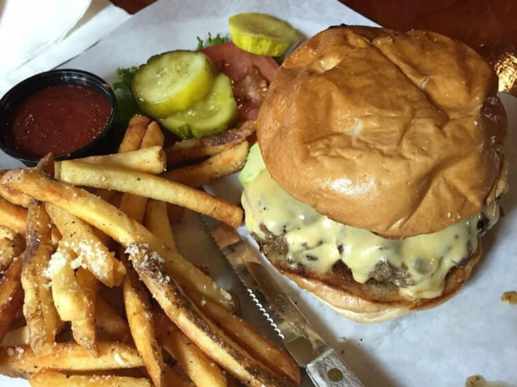 LUST Burger Bearded Lady