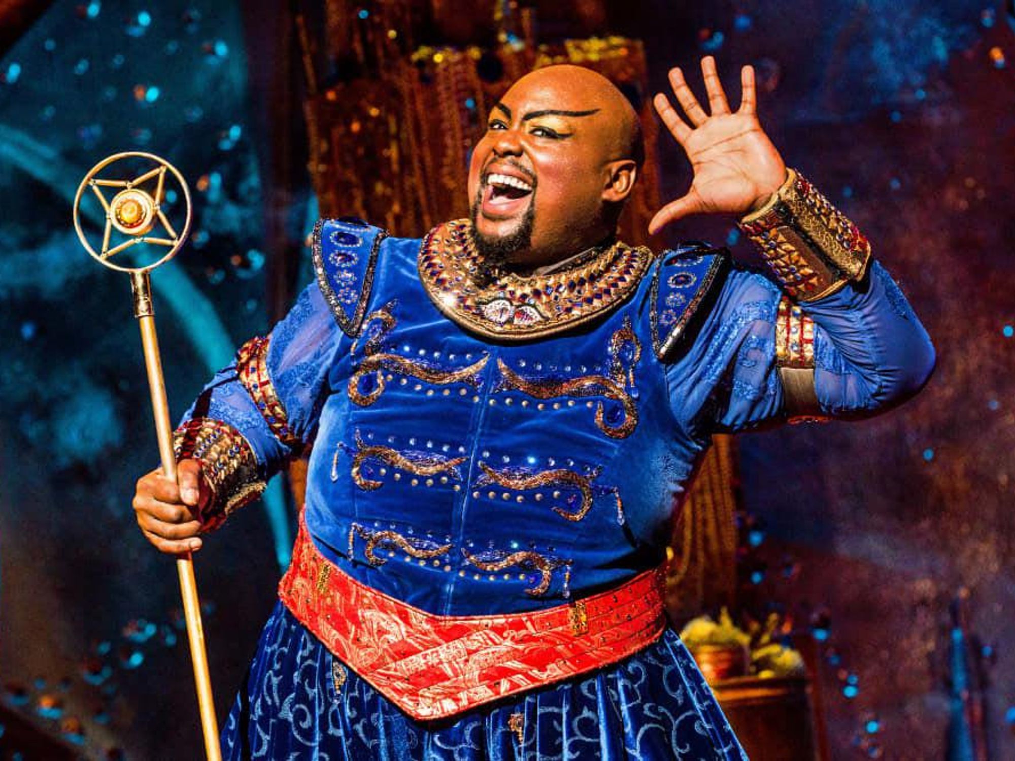Major Attaway in Aladdin on Broadway