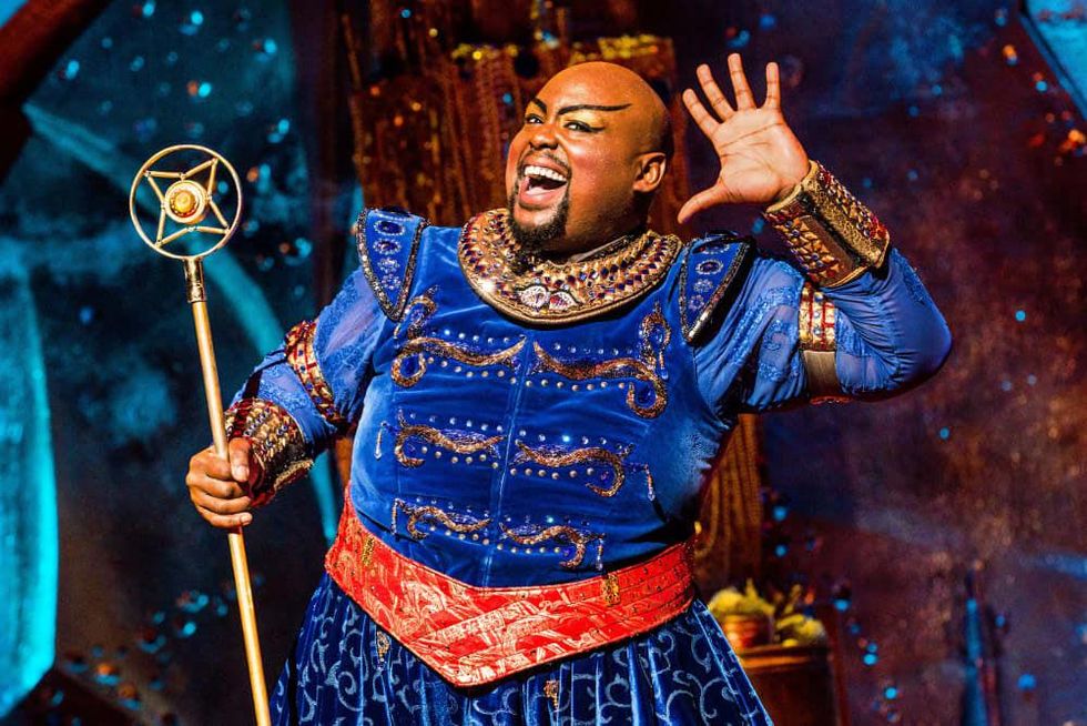 Major Attaway in Aladdin on Broadway