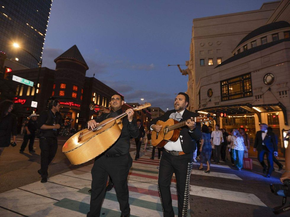 mariachi band, Cliburn winners celebration
