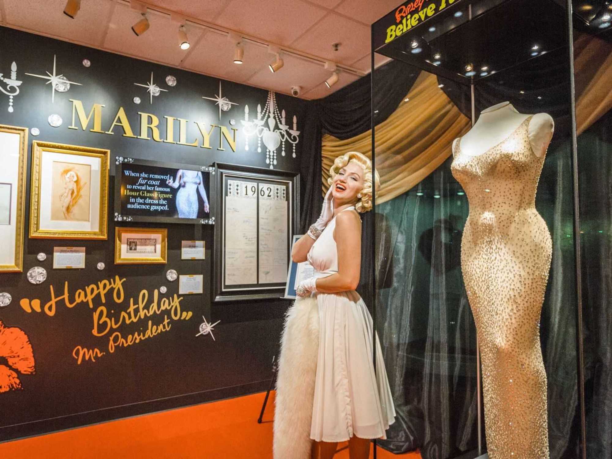 See Marilyn Monroe's famous JFK 'birthday' dress in DFW - CultureMap Fort Worth See Marilyn Monroe's famous JFK 'birthday' dress in DFW - CultureMap Fort Worth