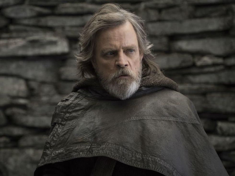 Mark Hamill in Star Wars: The Last Jedi
