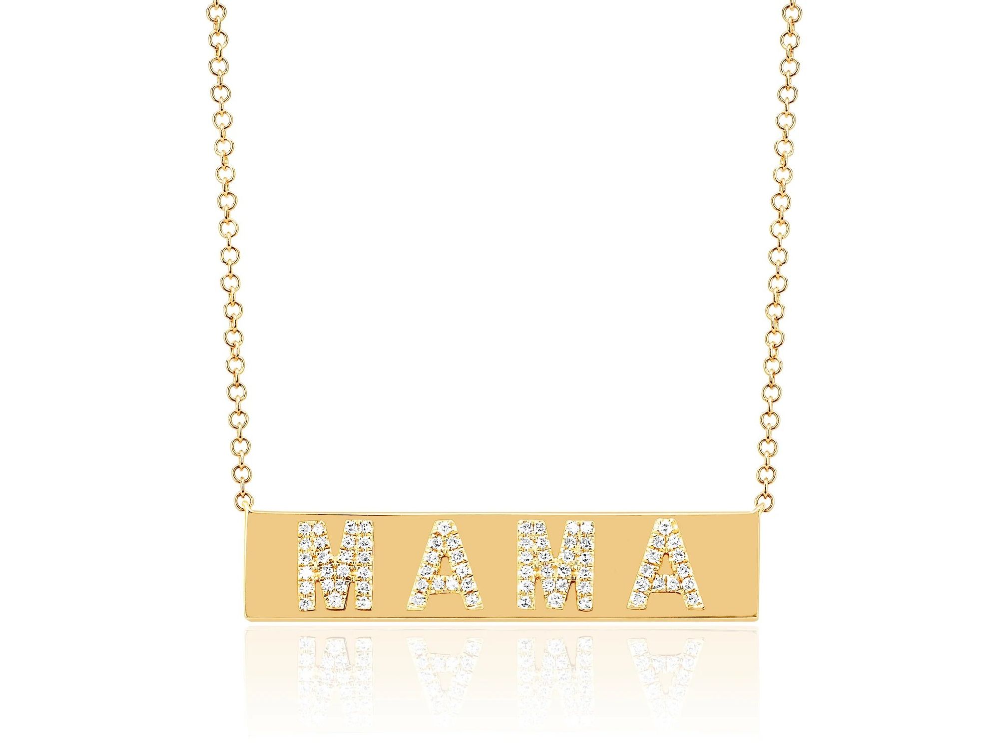 Market Mama diamond bar necklace