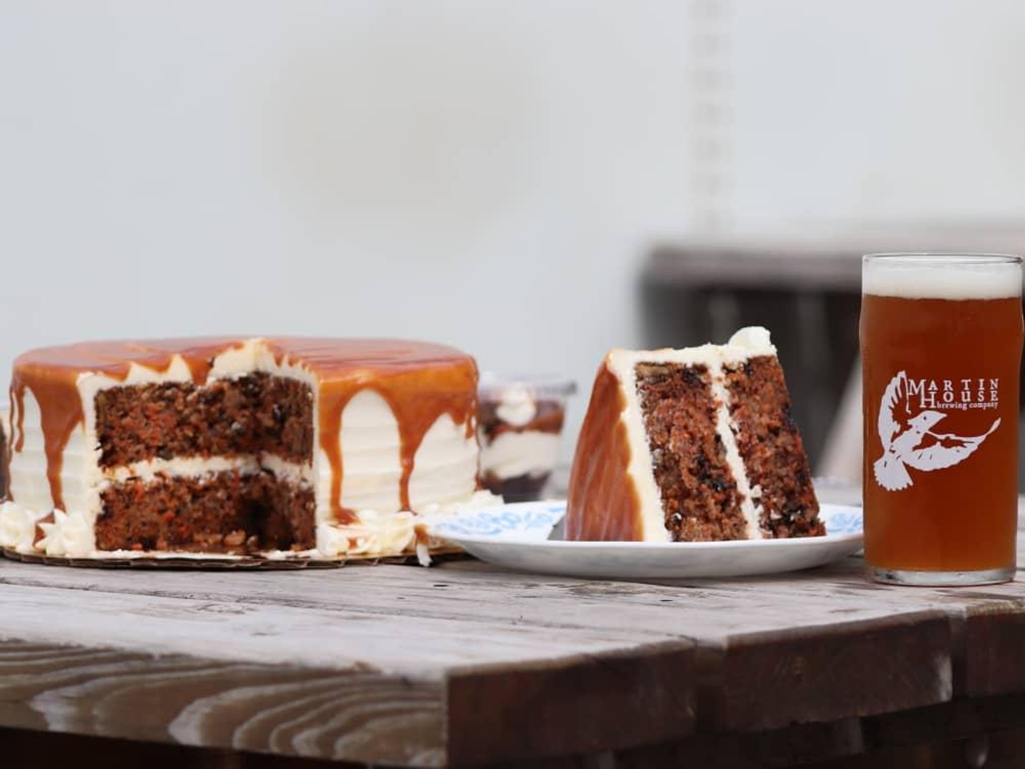 Martin House whiskey carrot cake