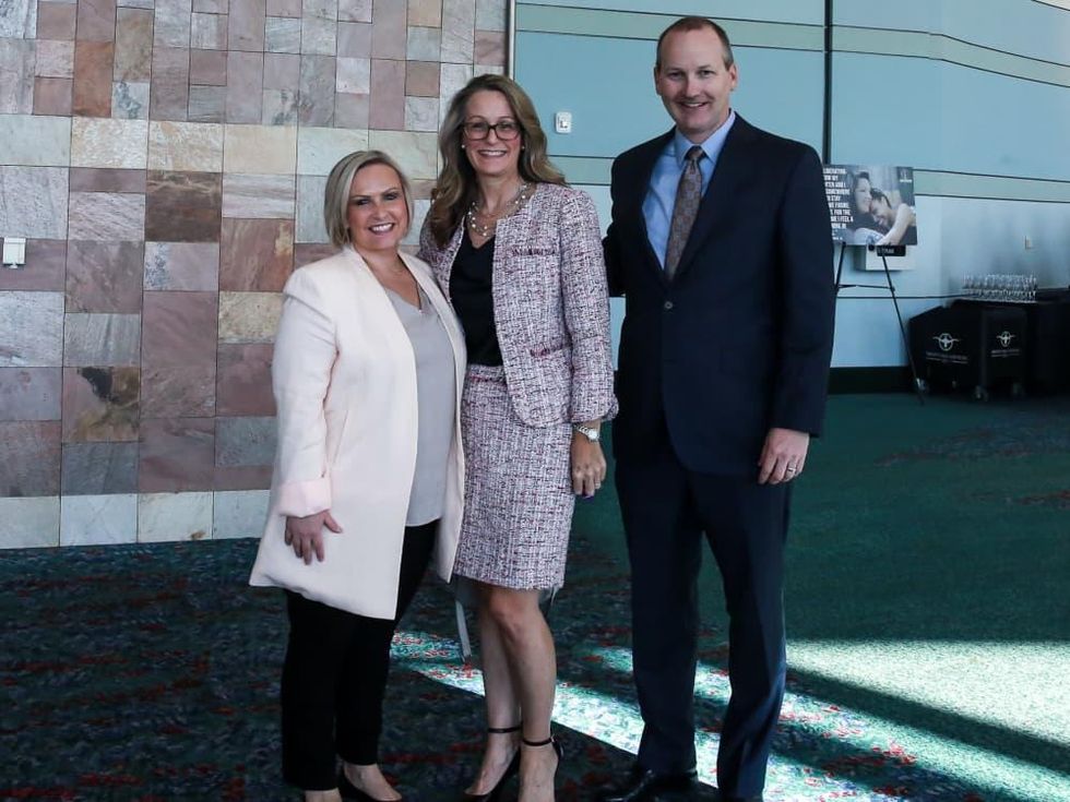 Mary Brammer, Monika Bennett, Scott Bennett