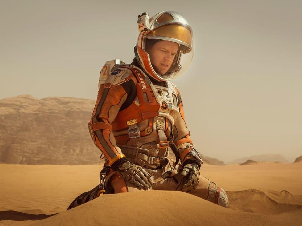 Matt Damon in The Martian