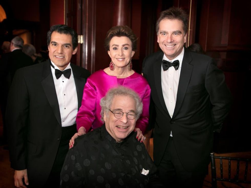 Mercedes Bass, Itzhak Perlman, Miguel Harth-Bedoya, FWSO Gala 2018