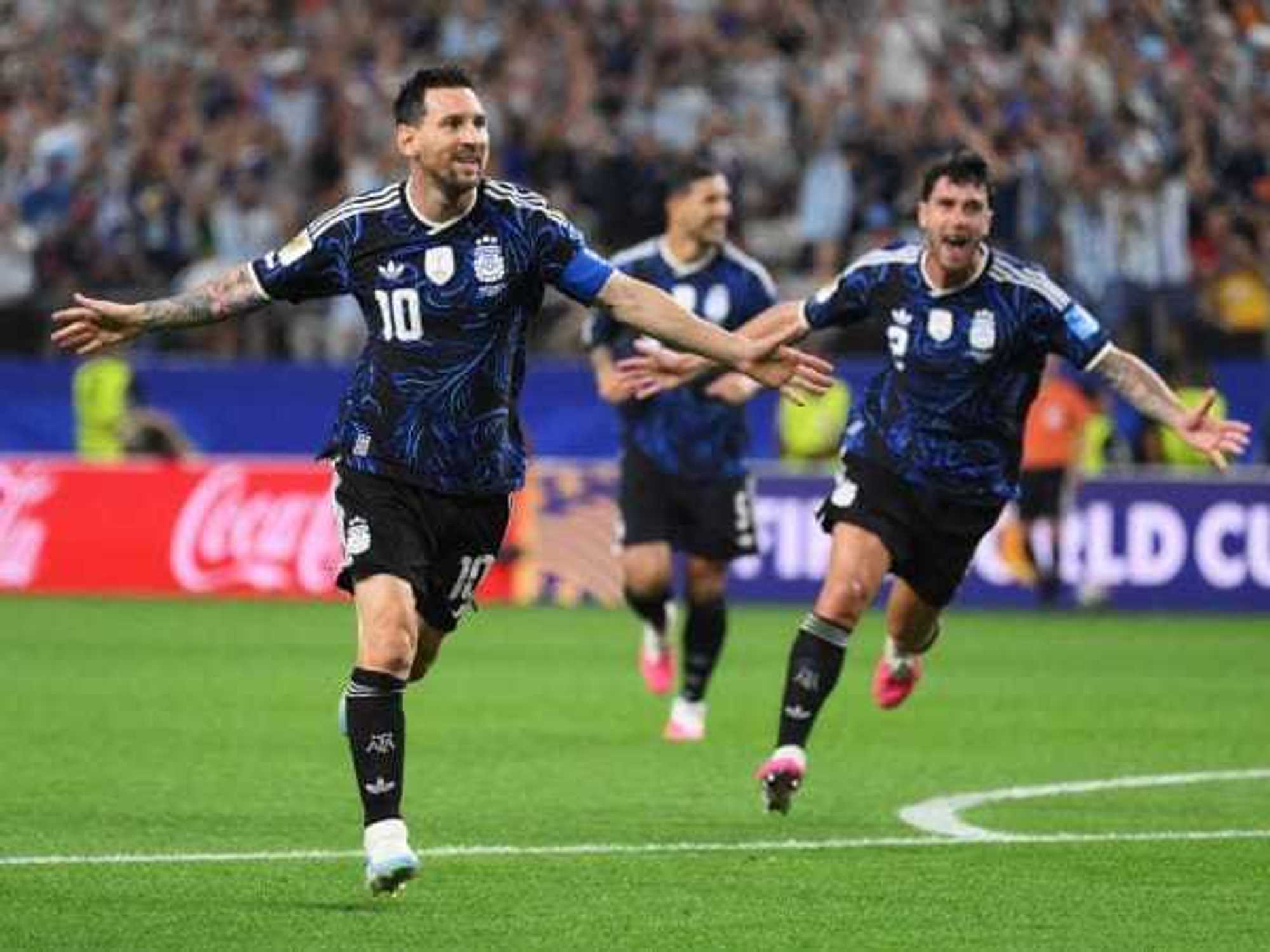 Messi Argentina Jordan World Cup