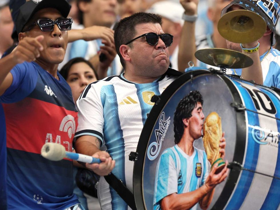 Messi fans, World Cup