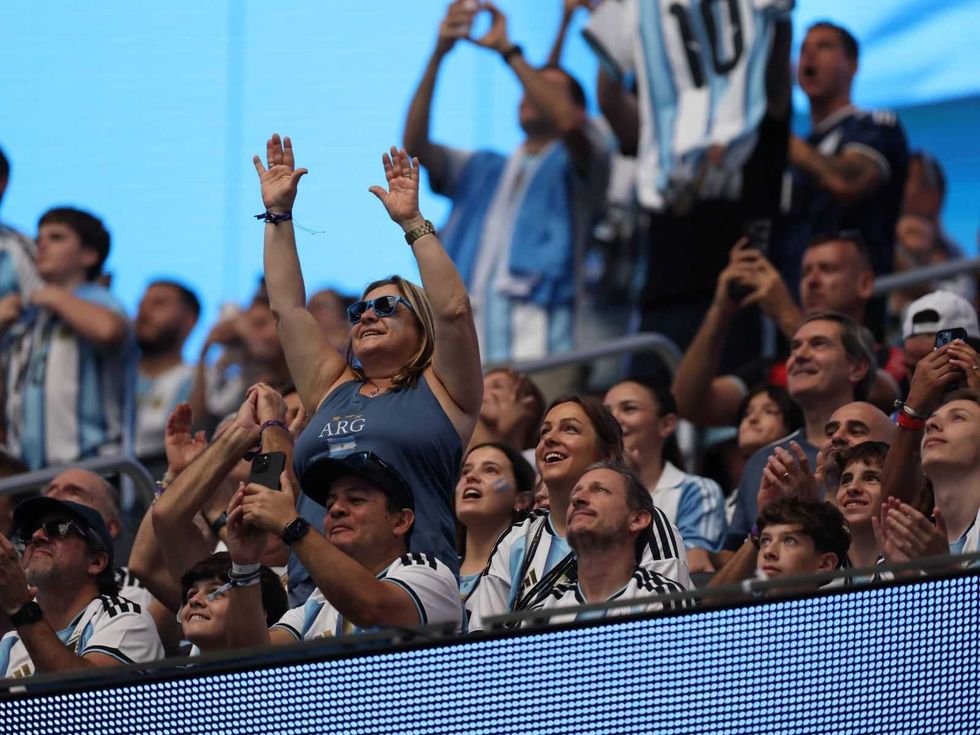 Messi fans, World Cup