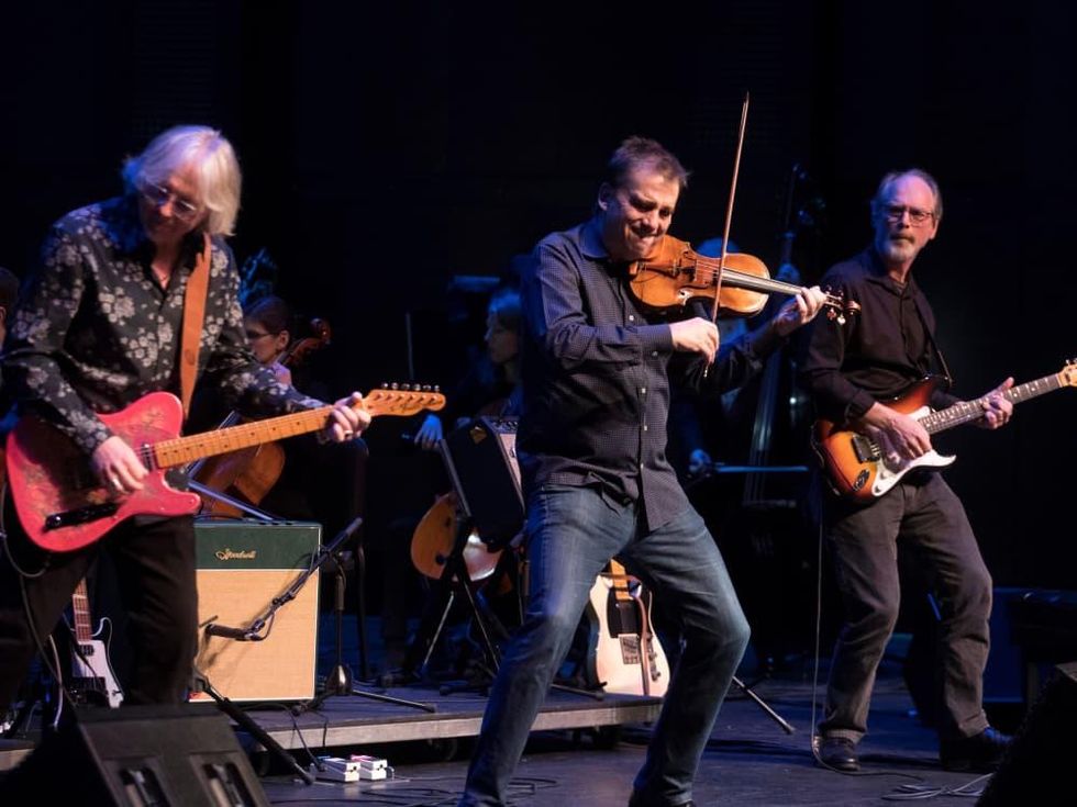 Mike Mills, Robert McDuffie, FWSO gala 2019