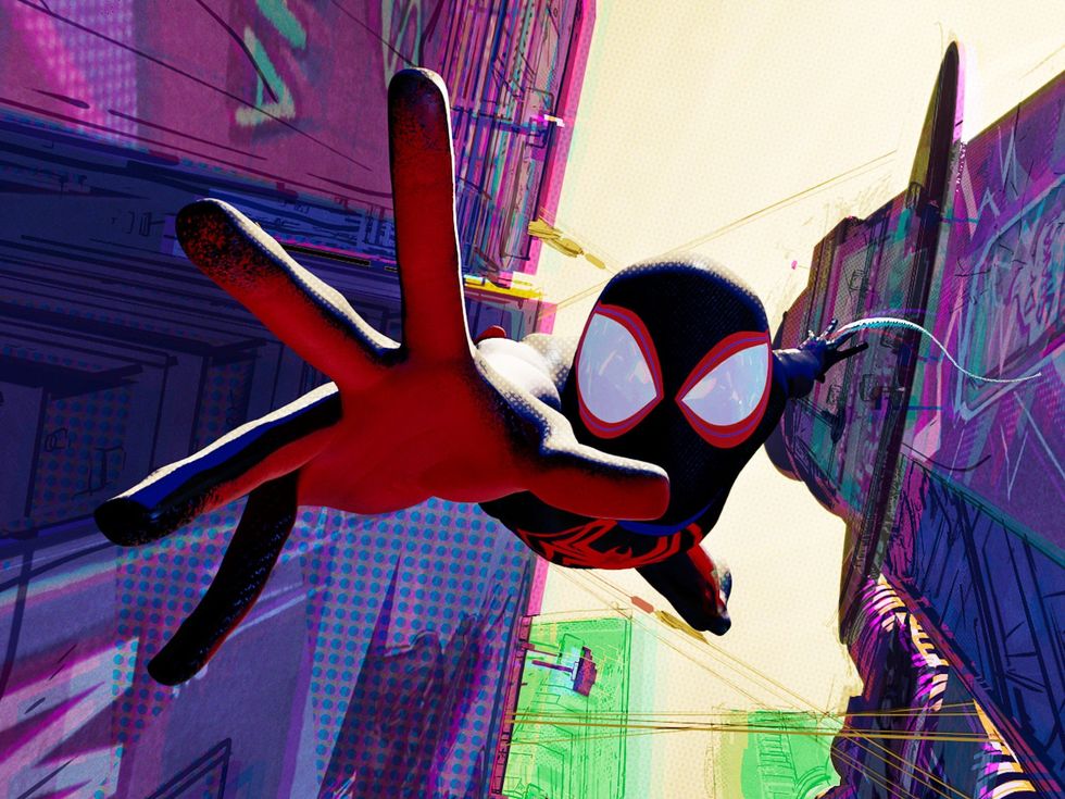 Miles Morales (Shameik Moore) in Spider-Man: Across the Spider-Verse