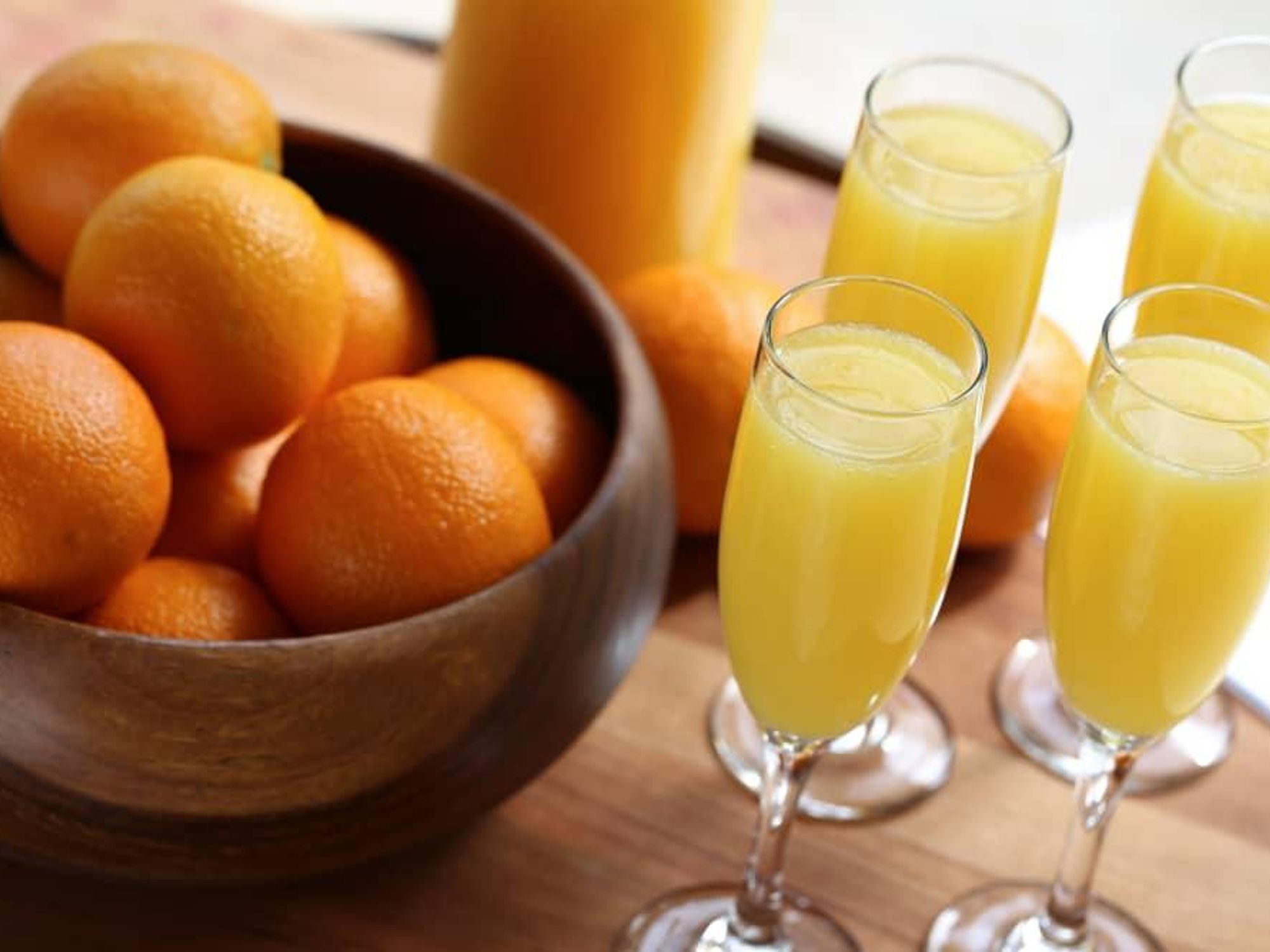 Mimosas, brunch, Pinstripes