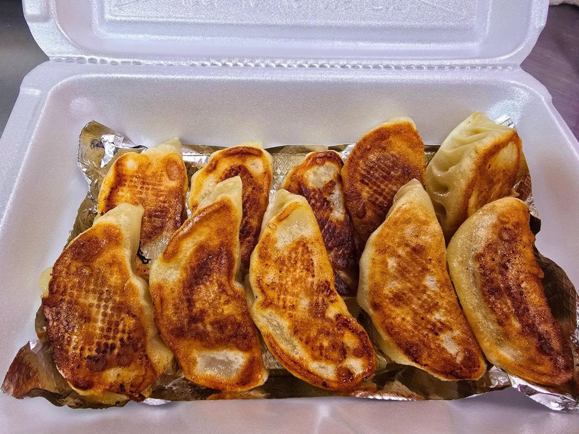 Momo Bros. dumplings