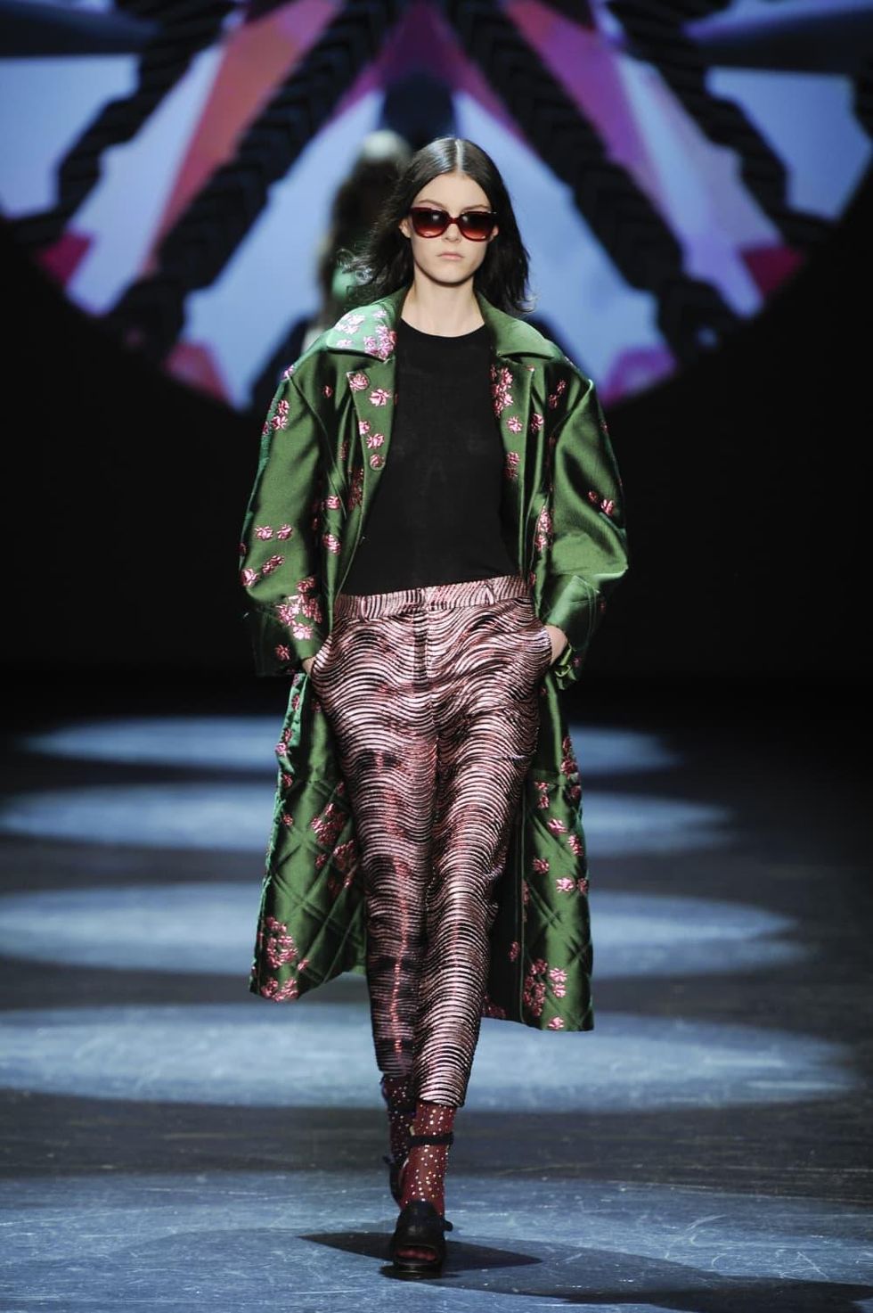 Monique Lhuillier fall 2016 look 13