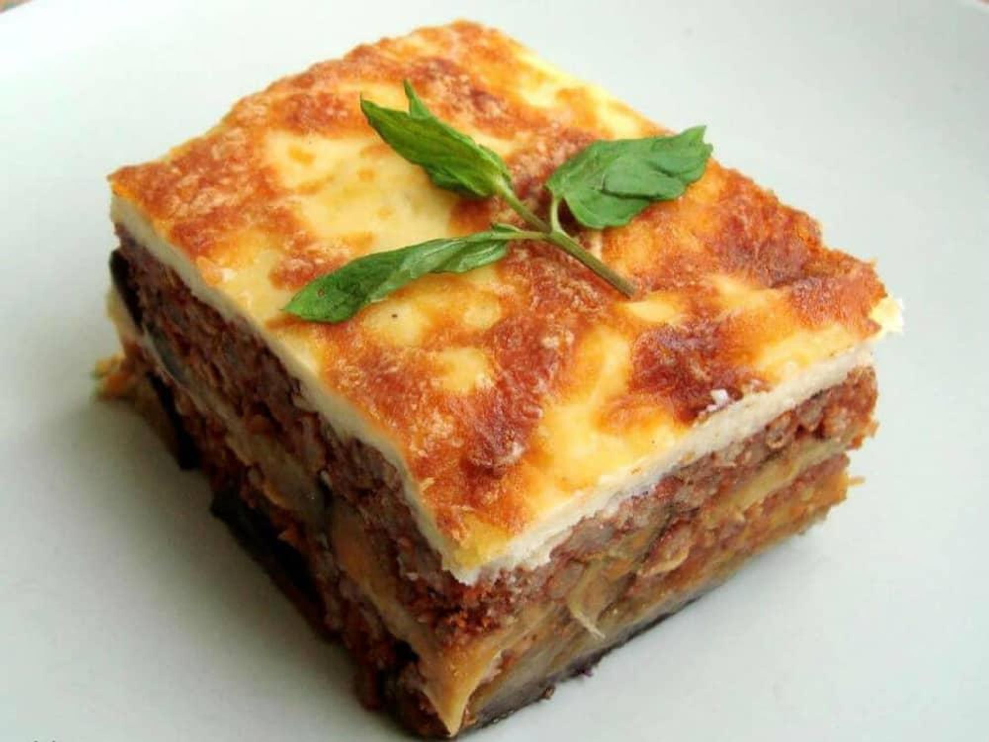Moussaka from Istanbul Grill in Arlington