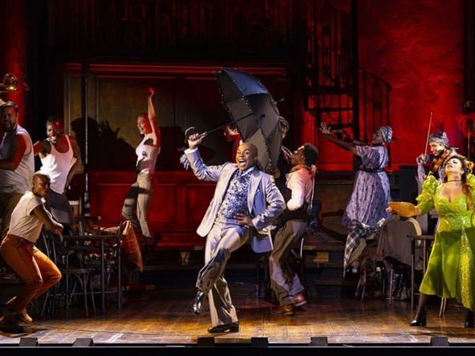 Nathan Lee Graham and company in Hadestown North American Tour 2022