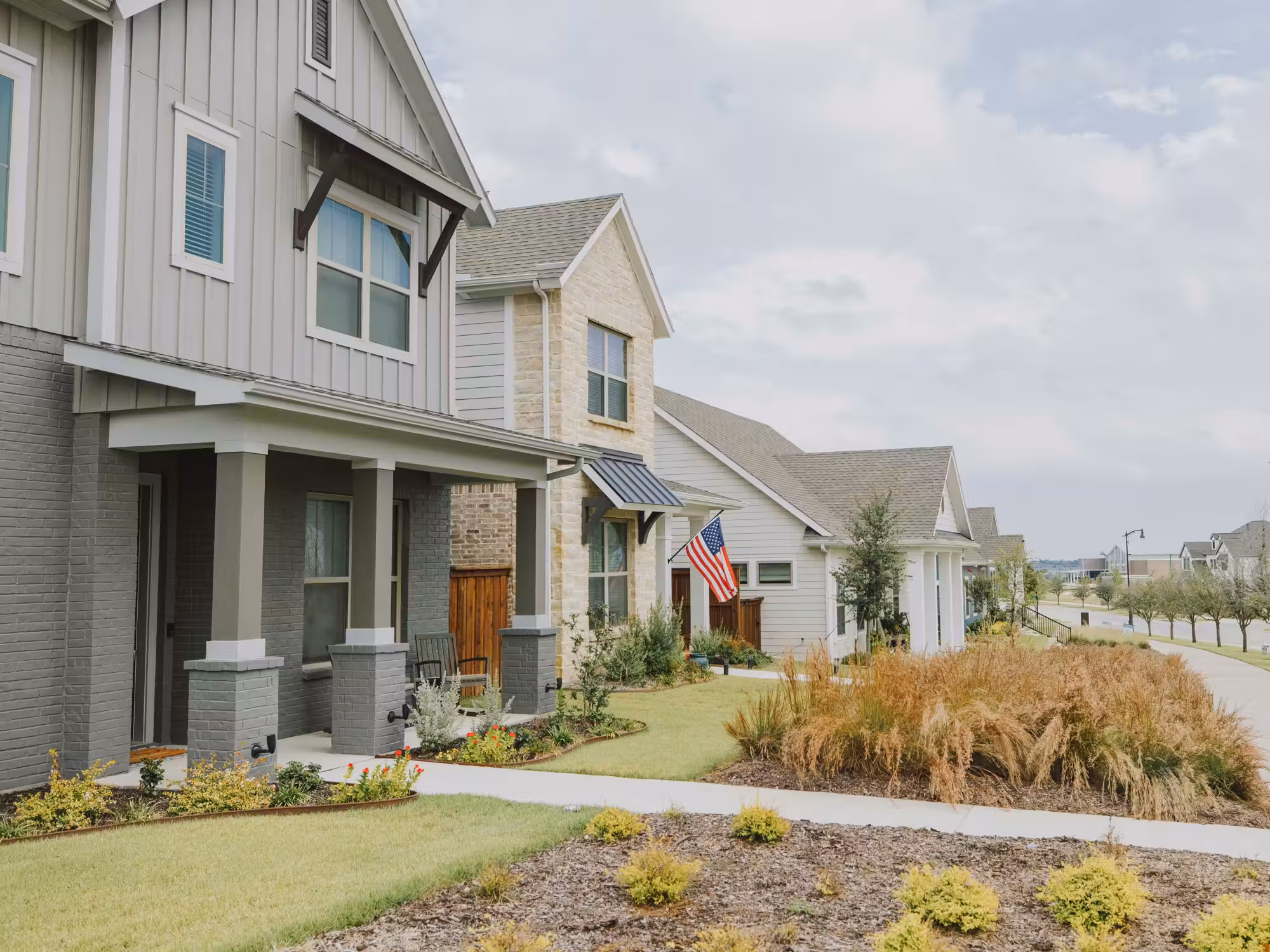 Neighborhood of starter homes