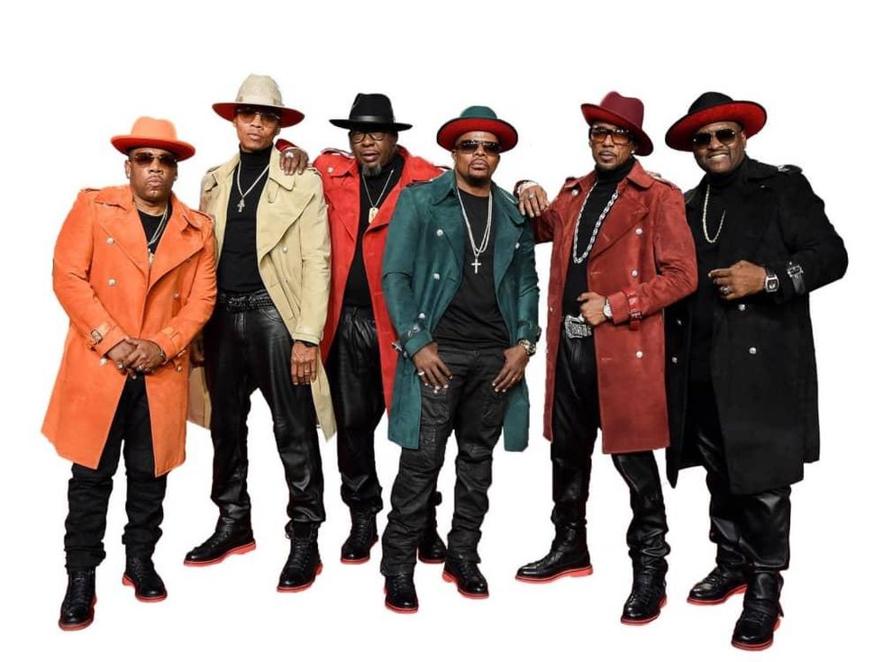 New Edition in concert